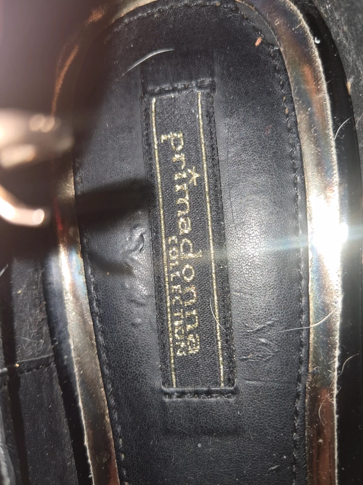 Primadonna Collection - Cotemporary Collection - Black Ankle -Strap Stiletto Pumps / Kitten Heels, photo 2