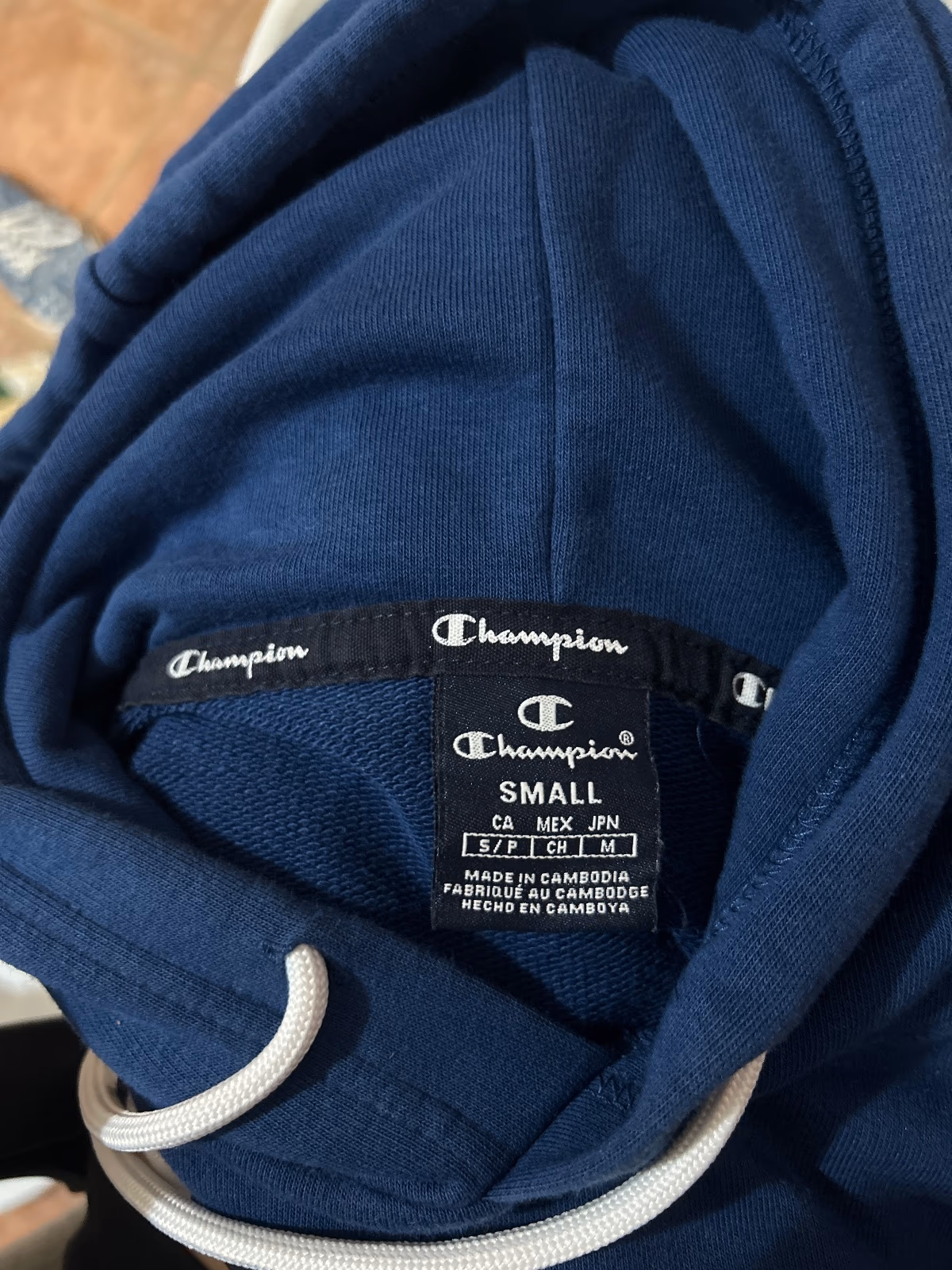 Champion Tricolour Logo Hoodie, photo 3