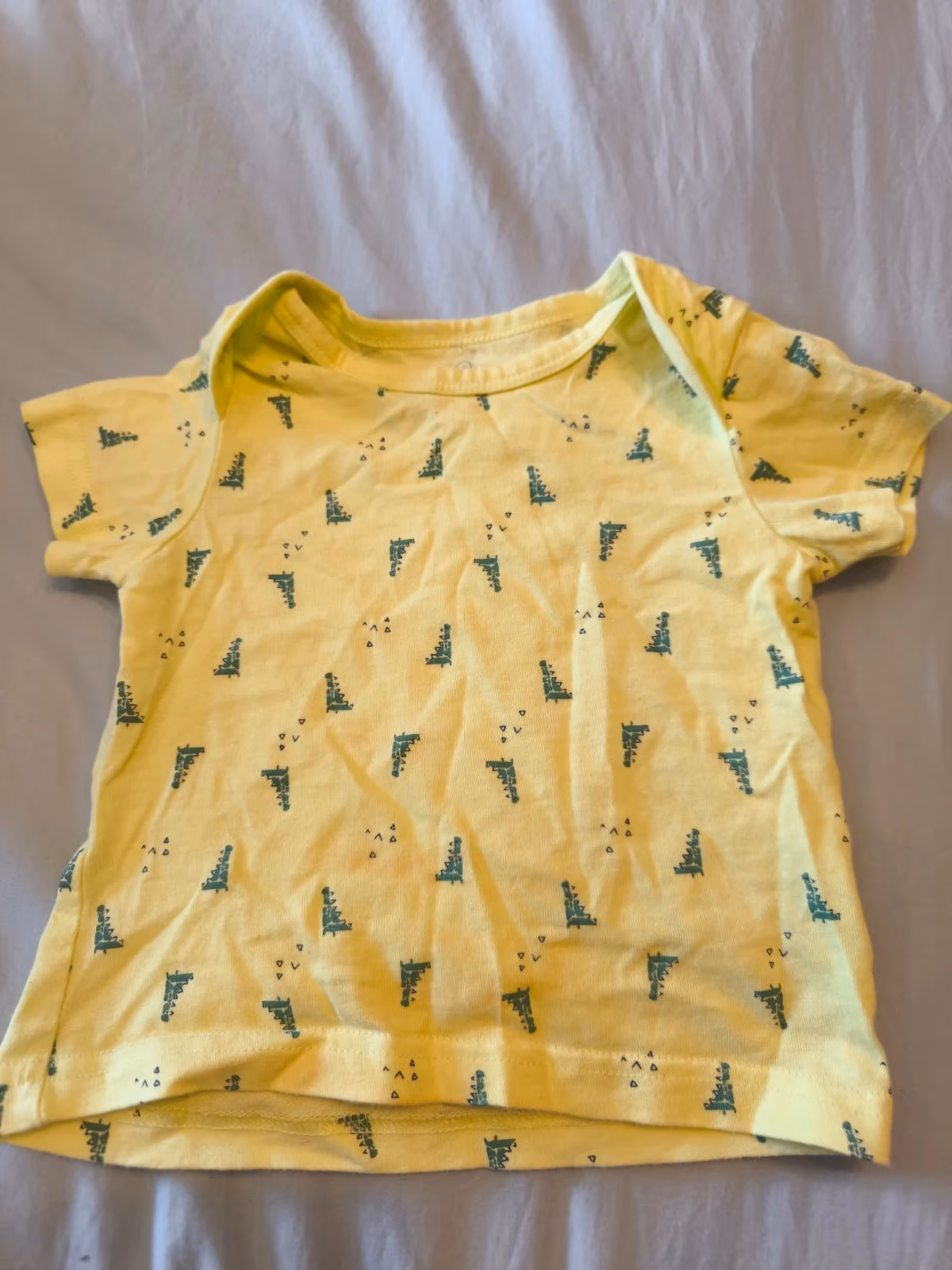 Baby Yellow Dinosaur Cotton Set, photo 2