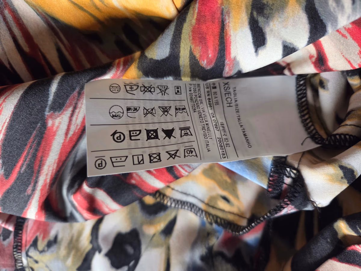 Sisley Abstract Pattern Mini Dress, photo 4