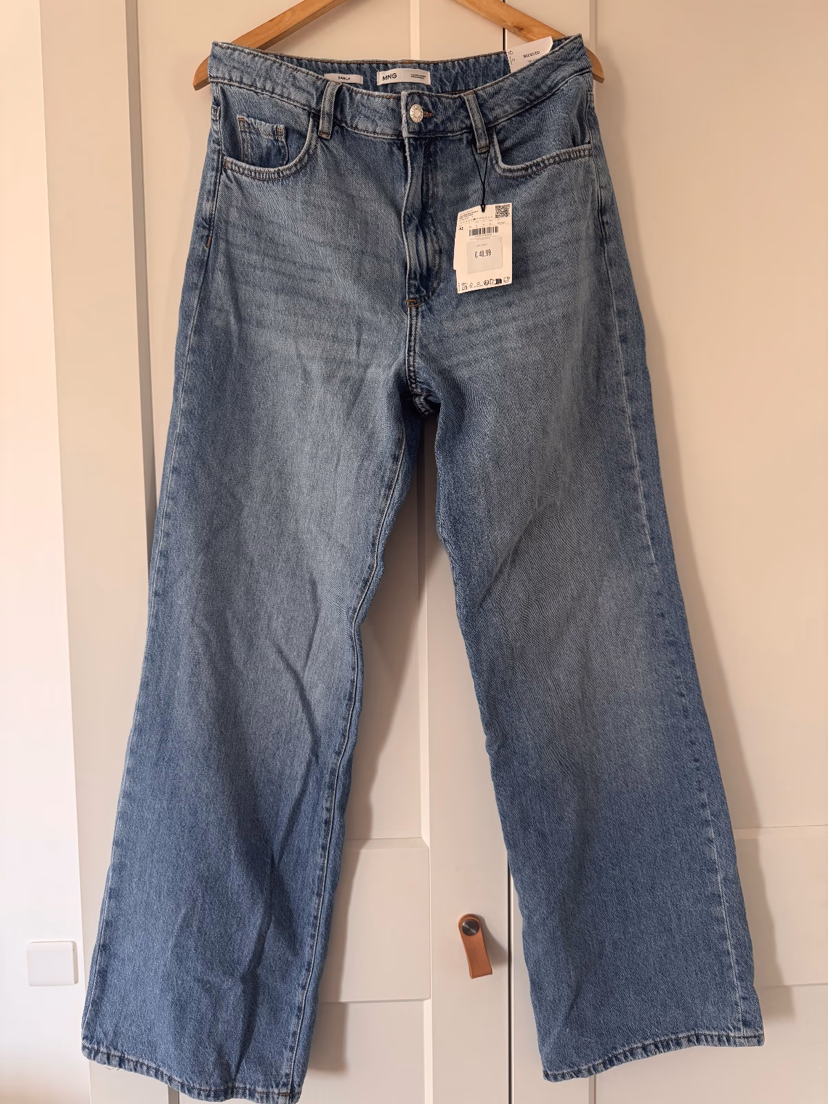 Mango - Wide Leg jeans - size 42, photo 2