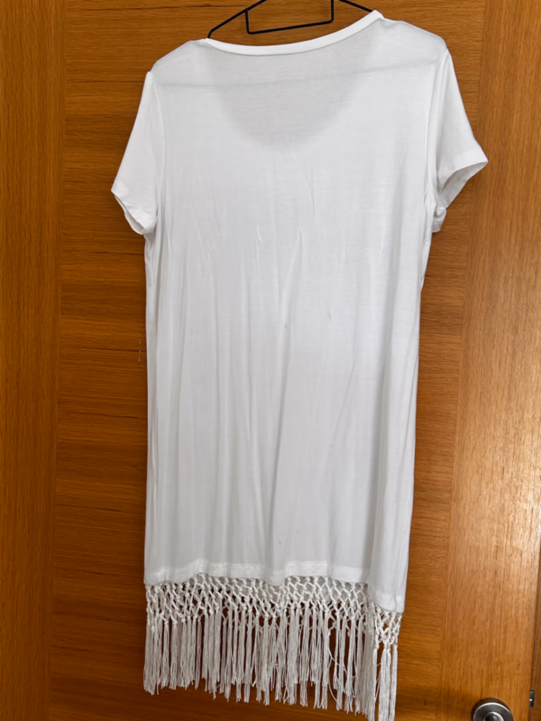 White Liu Jo Beach Dress with Fringe, photo 2