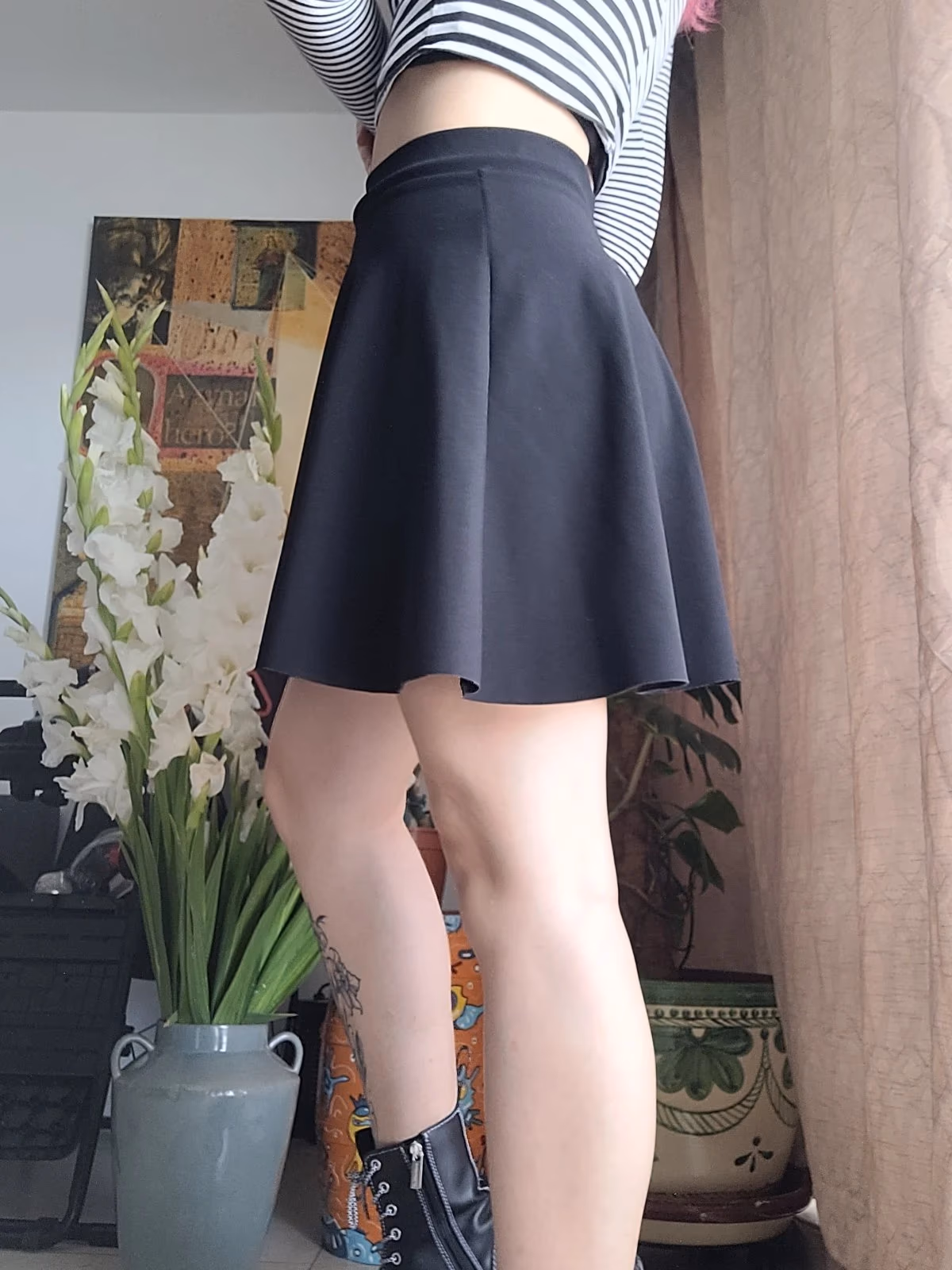 Cute black skirt, photo 4