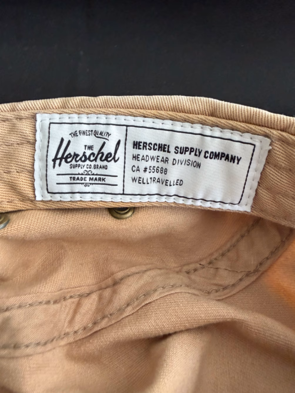 Herschel Supply Co Beige Cap, photo 6