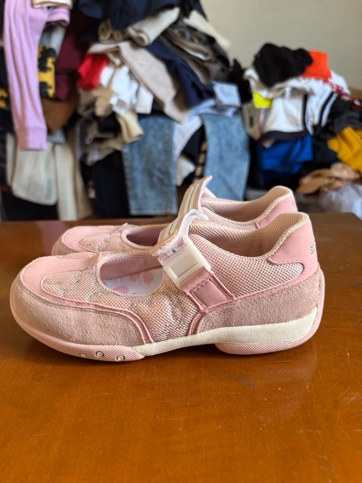 Start-rite Pink Velcro Shoes, photo 5