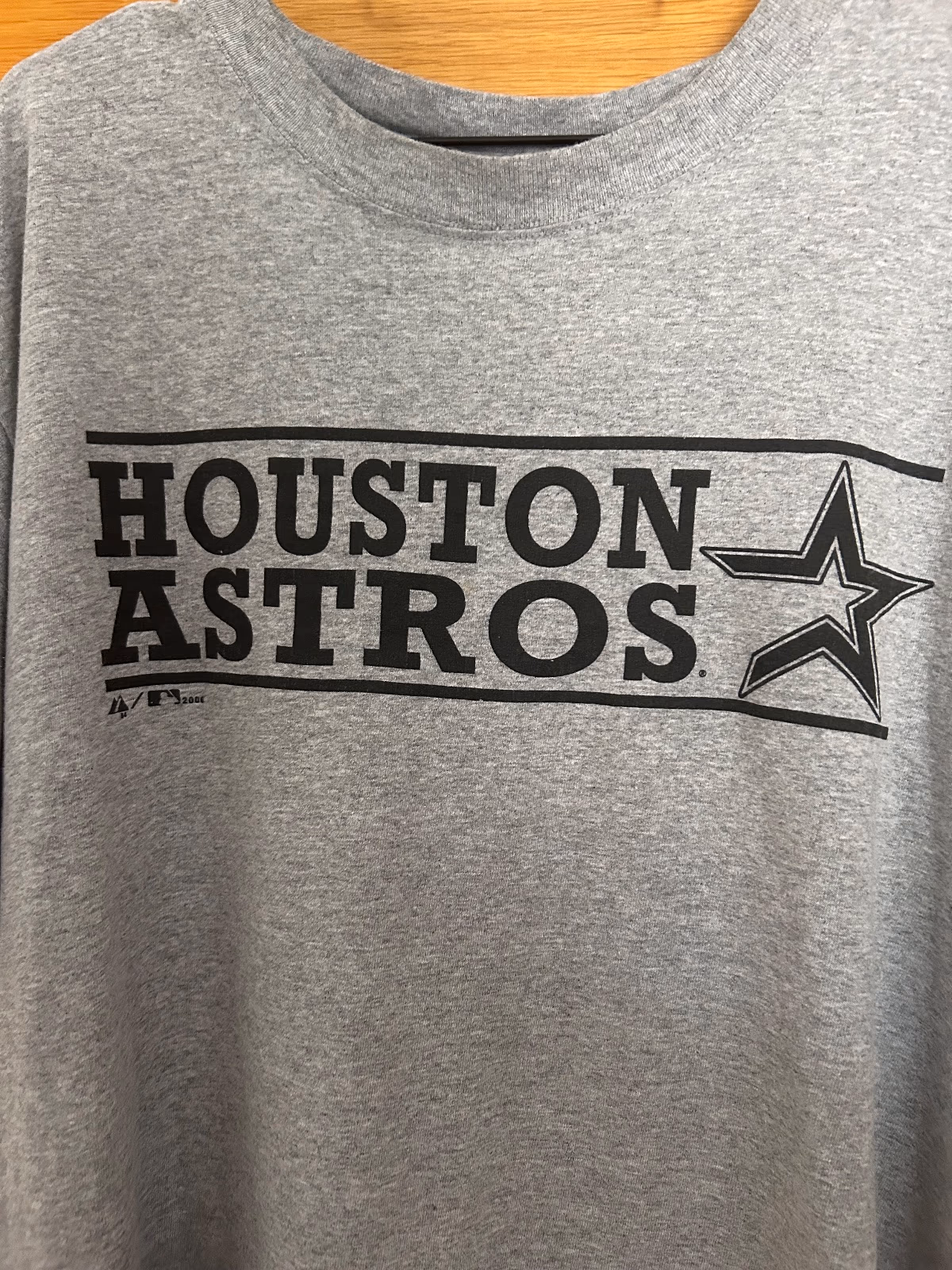 Houston Astros Grey Graphic T-Shirt, photo 2