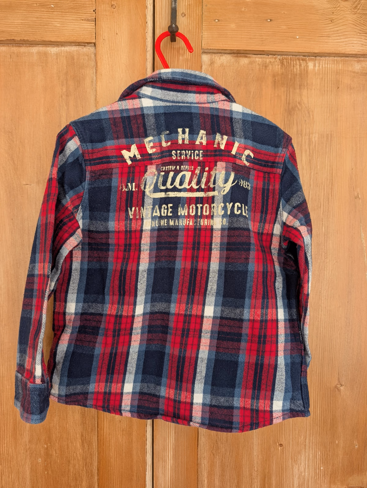 Camisa de franela a cuadros para niño, foto 2