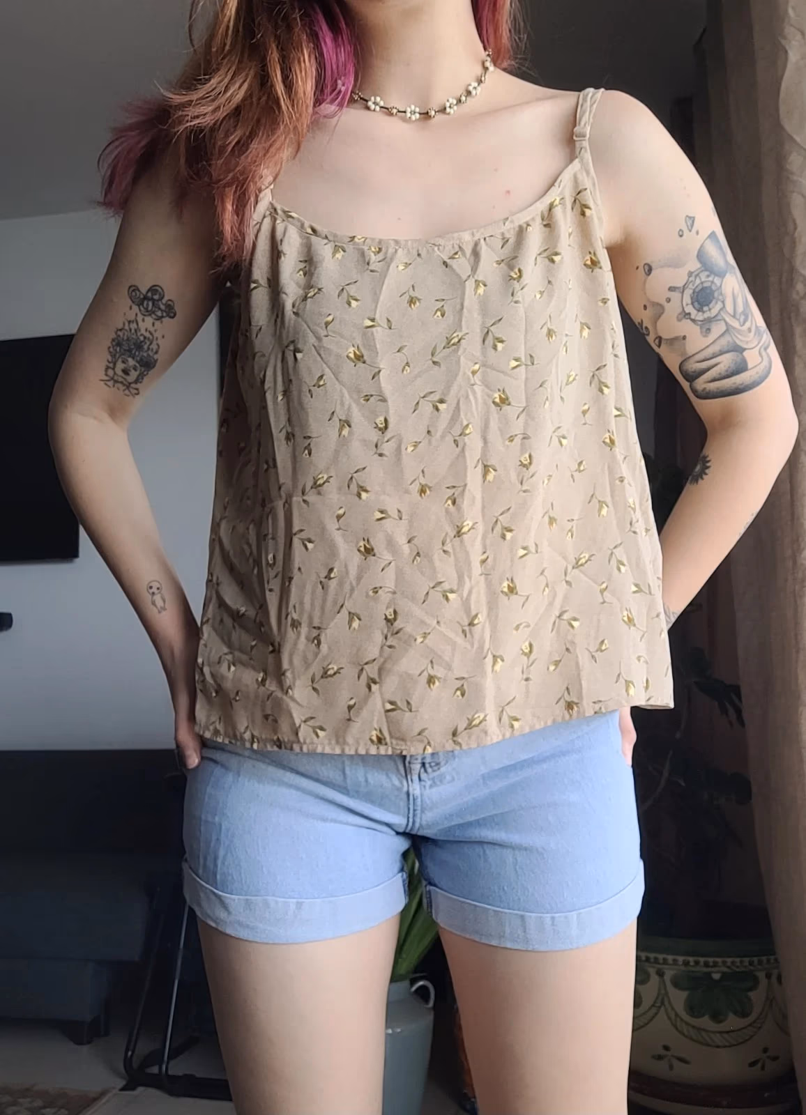 Vintage floral top, photo 3