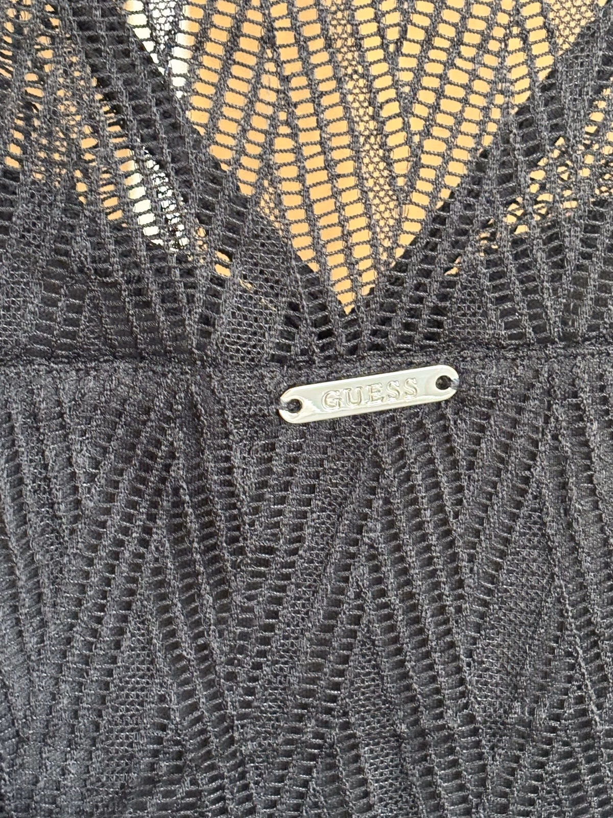 Guess Black Lace Mini Dress, photo 3