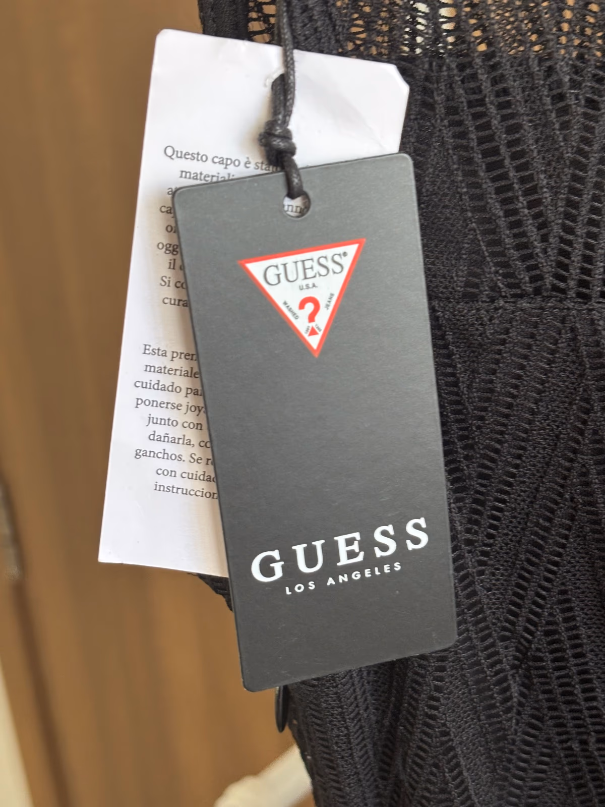 Guess Black Lace Mini Dress, photo 4