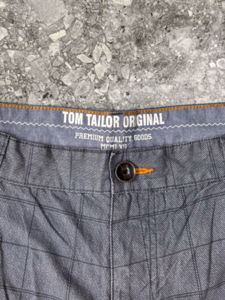 Pantaloncini cargo a quadri Tom Tailor, foto 4