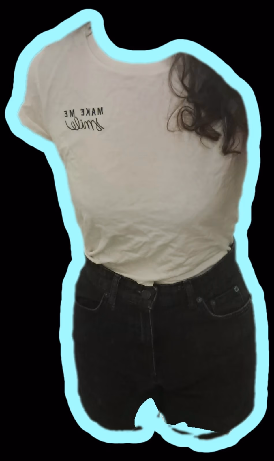 100% Cotton - Kiabi Minimalist White Graphic Baby Tee, photo 3