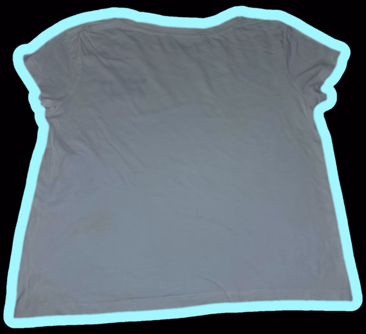 100% Cotton - Kiabi Minimalist White Graphic Baby Tee, photo 2