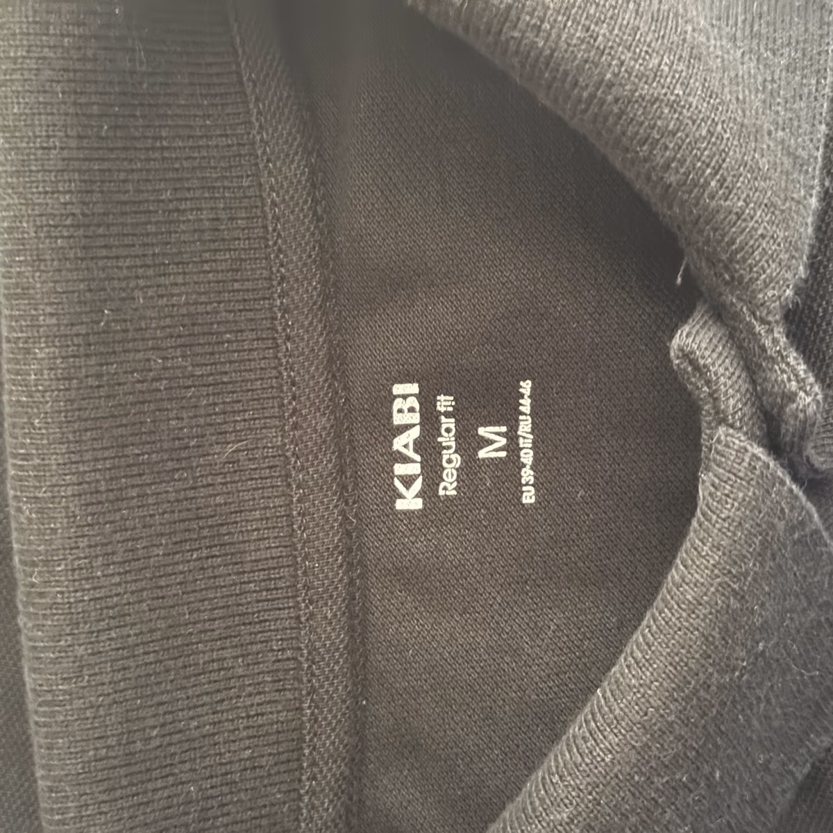 Black Kiabi Regular Fit Polo, photo 3