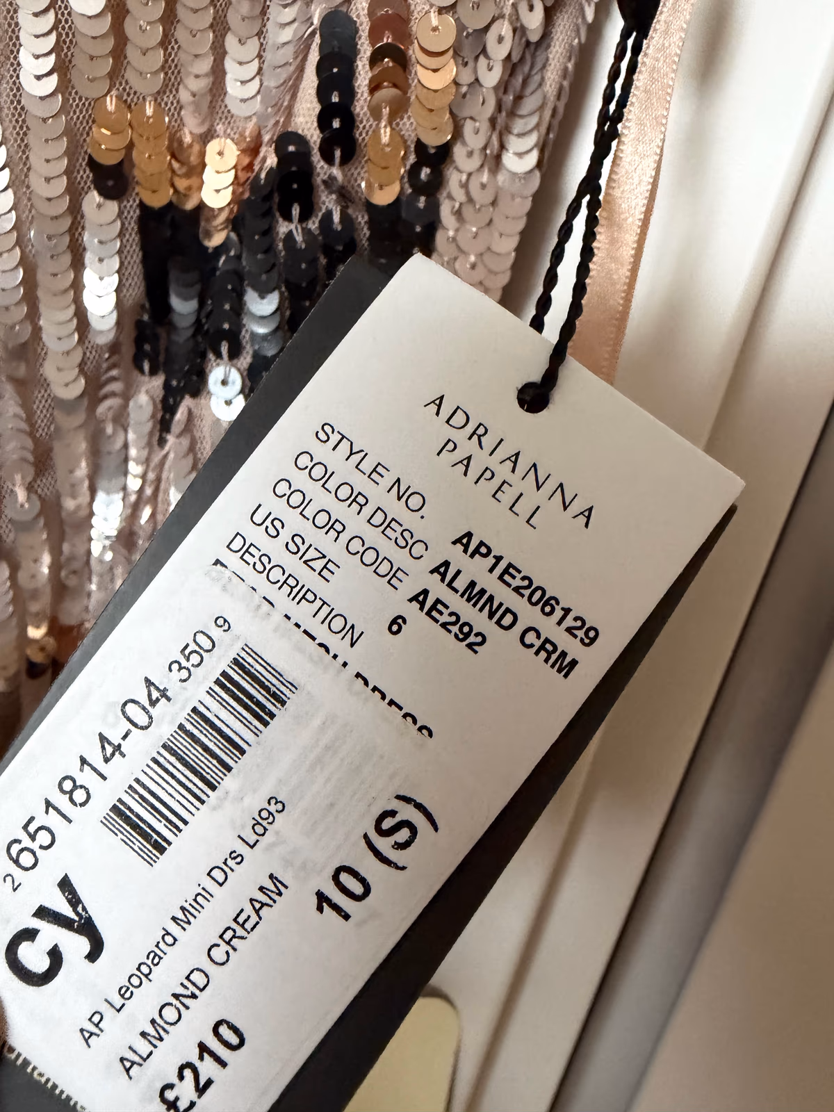 Adrianna Papell Sequin Mini Dress, photo 3