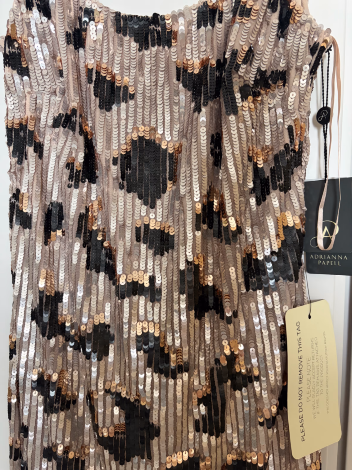 Adrianna Papell Sequin Mini Dress, photo 2