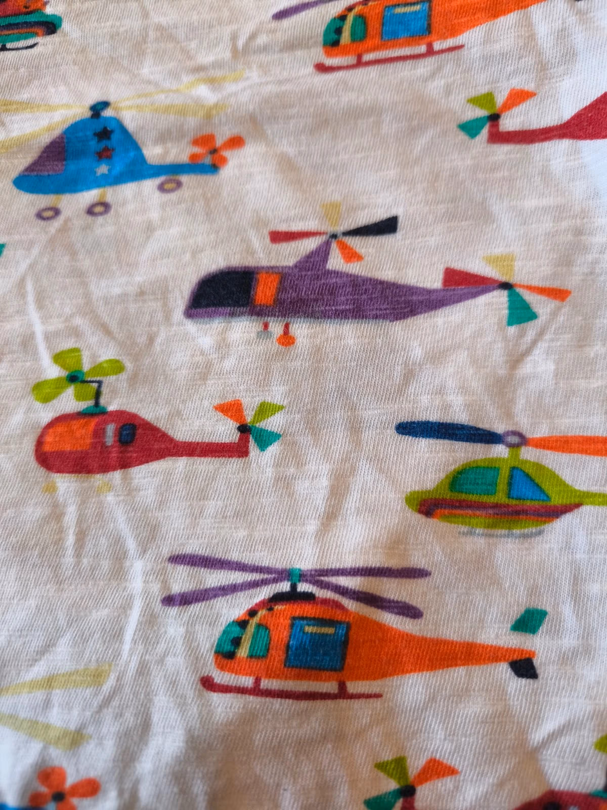 Baby boys helicopter print t-shirt, photo 2