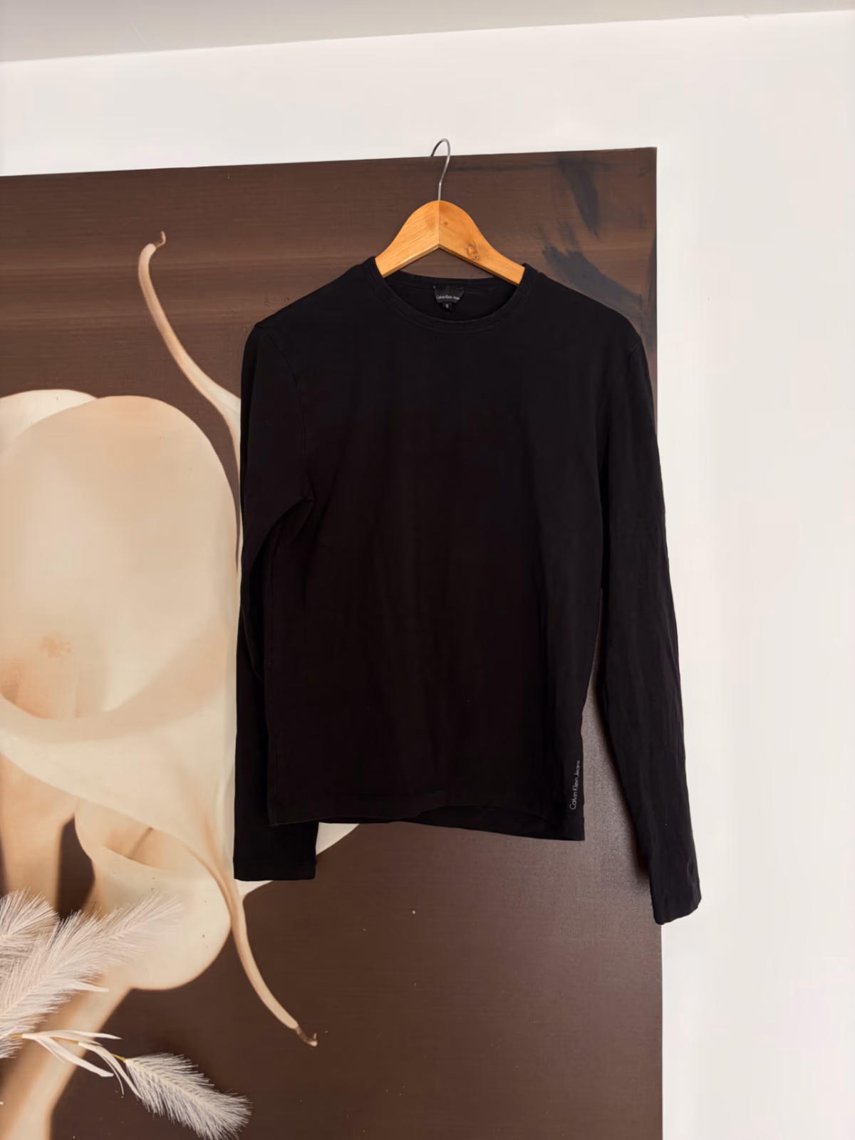 Calvin Klein Black Long-Sleeve Top, photo 2