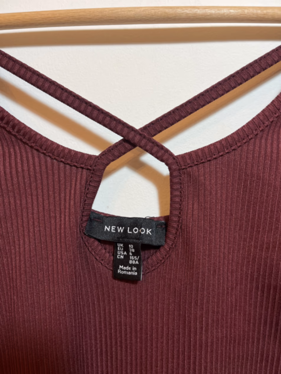 Ribbed Keyhole Cropped Top, photo 3