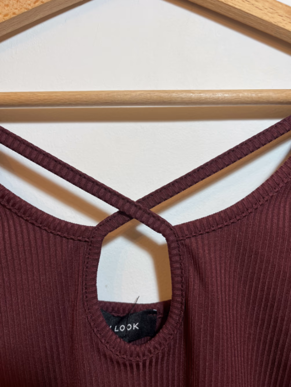 Ribbed Keyhole Cropped Top, photo 5