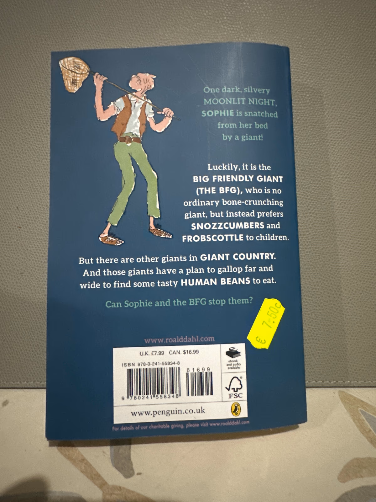 The BFG by Roald Dahl, photo 2