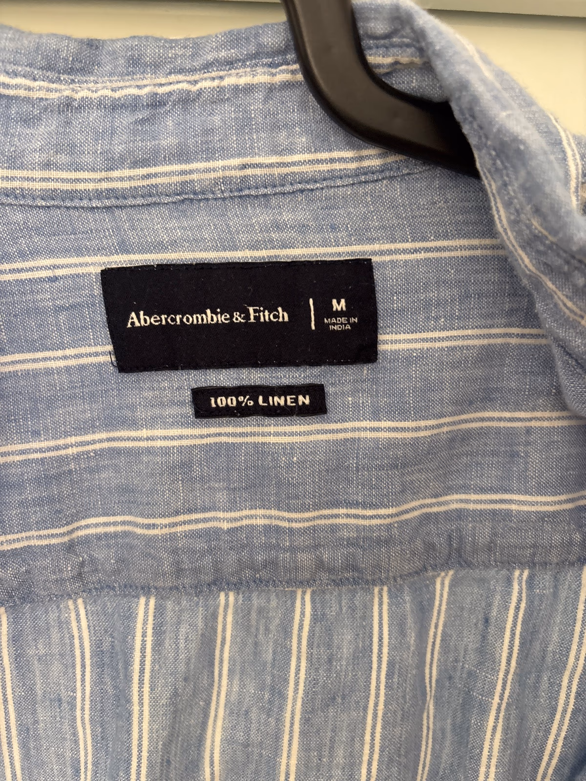 Striped Linen Button Down Shirt, photo 2