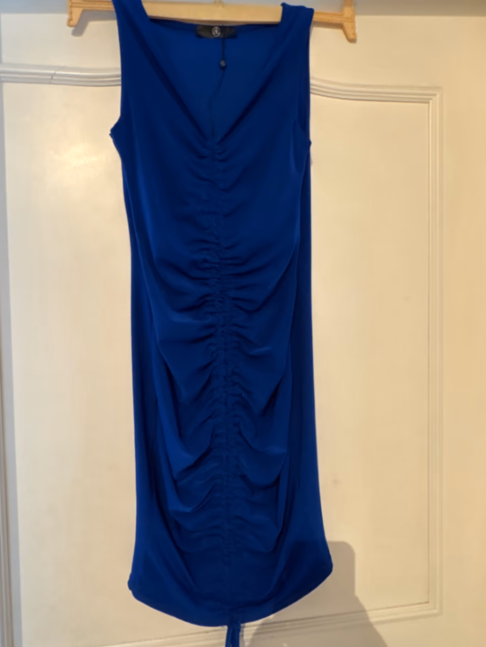 Minivestido azul con fruncidos, foto 2