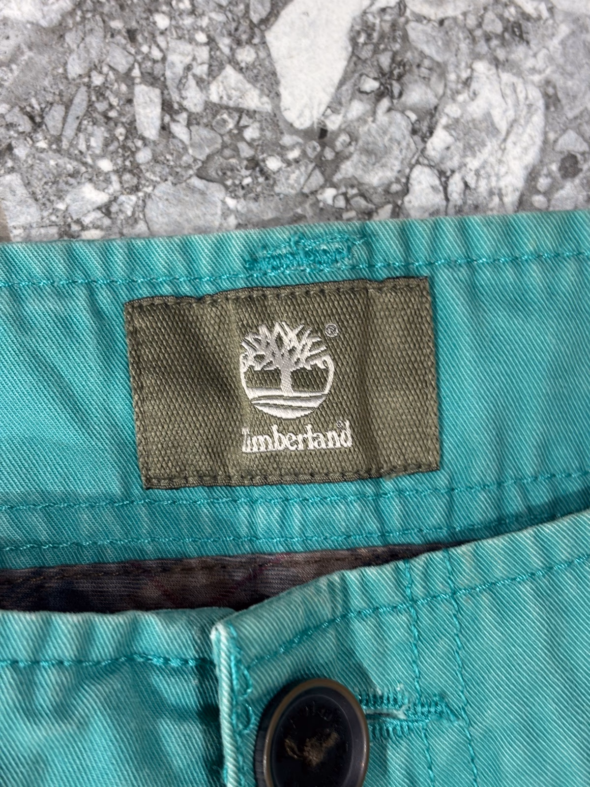 pantaloncini chino verdi Timberland, foto 4