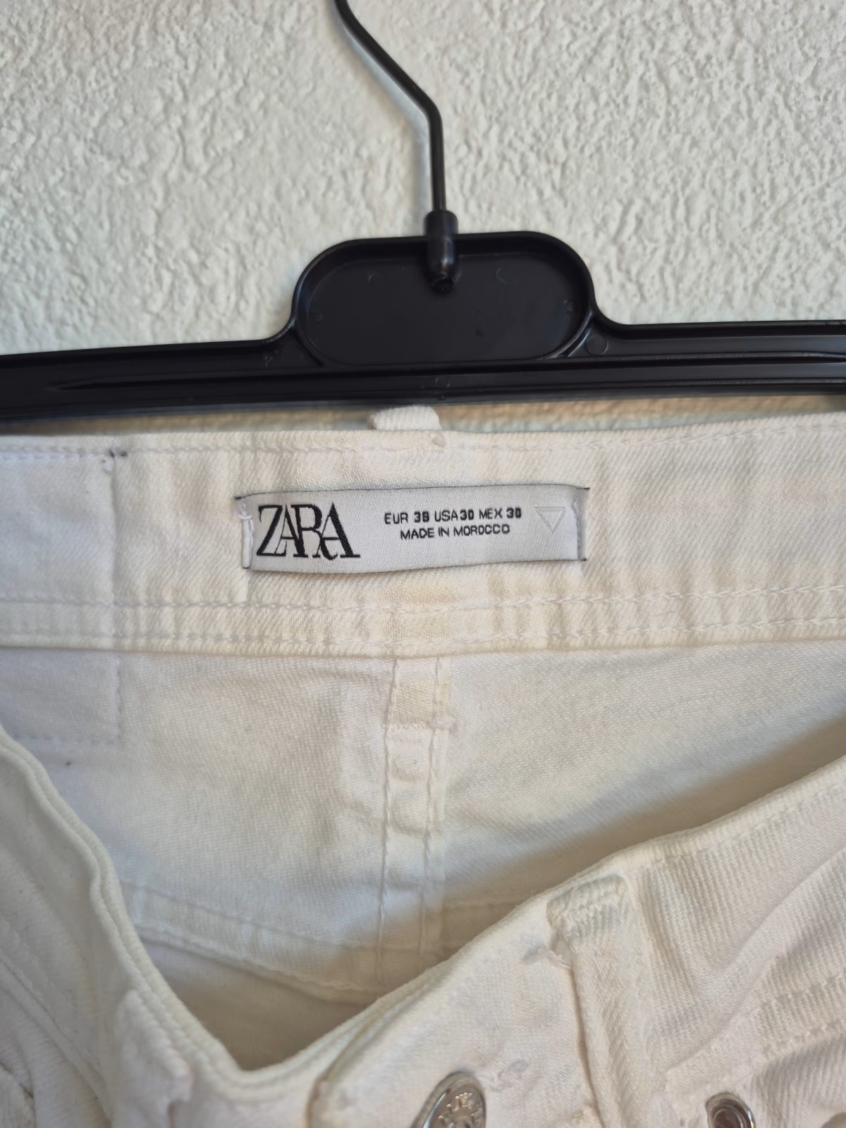 Zara White Denim Jeans, photo 5