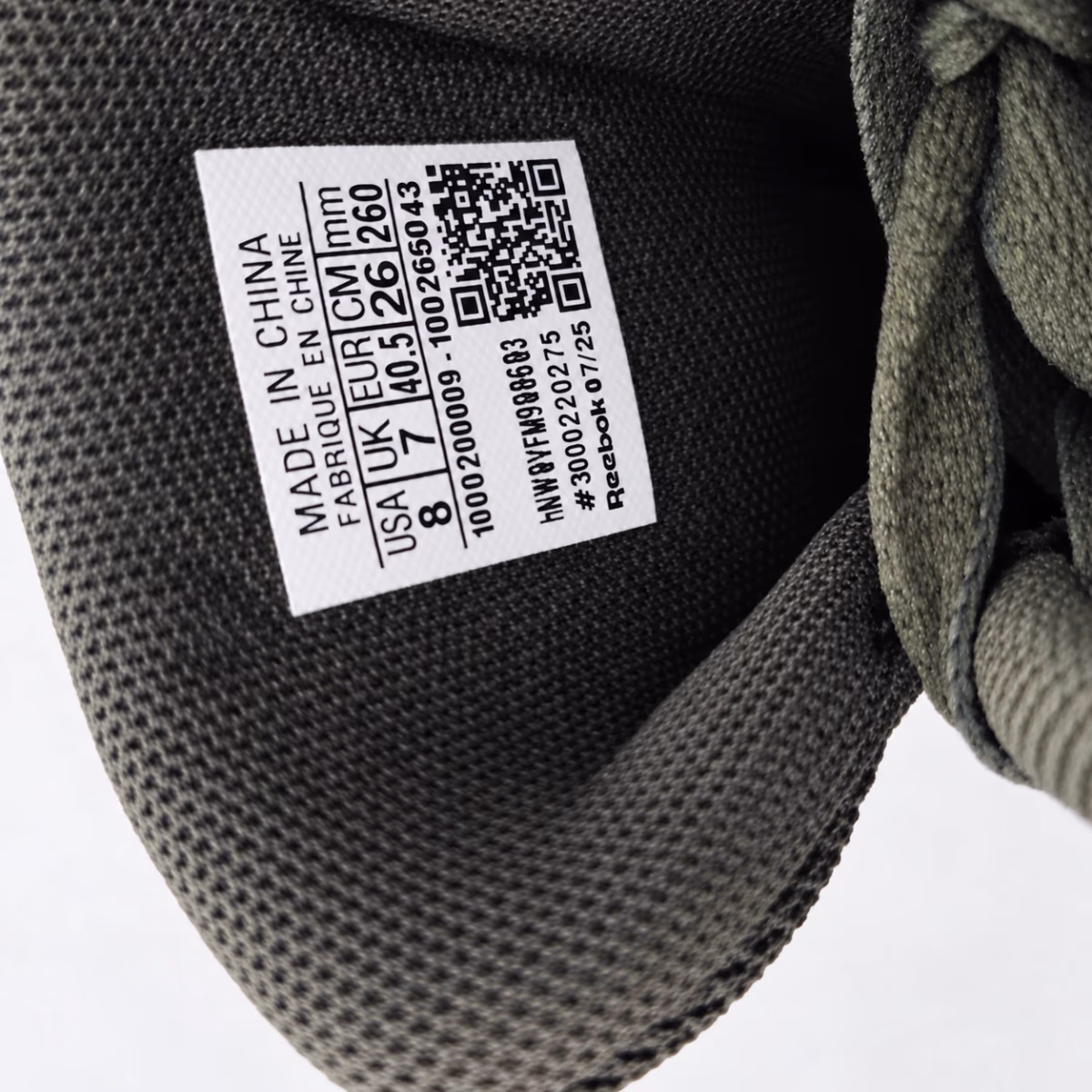 Reebok Olive Green Suede Trainers - , photo 6