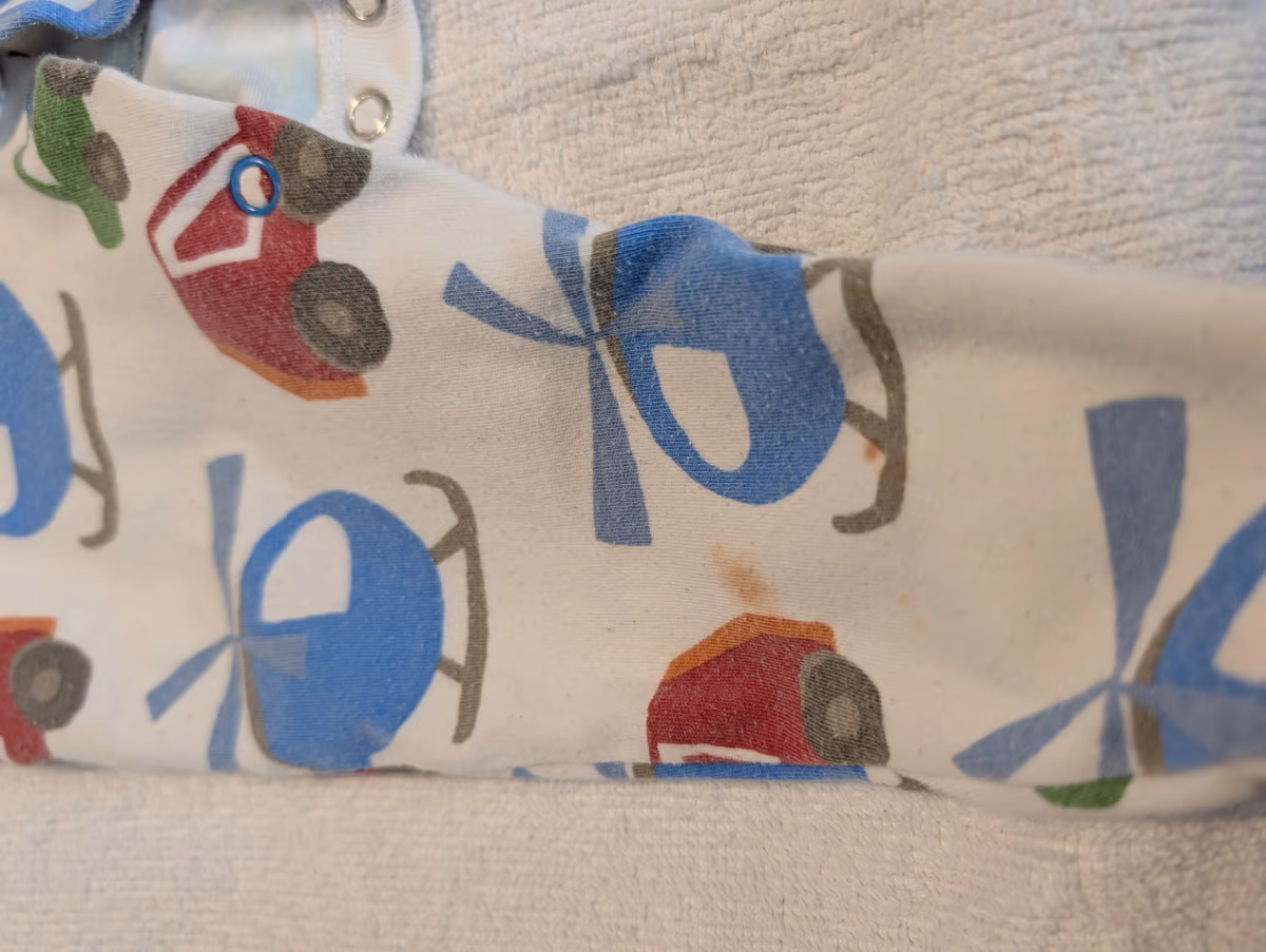 Baby Boys Vehicle Print Sleepsuit, photo 2