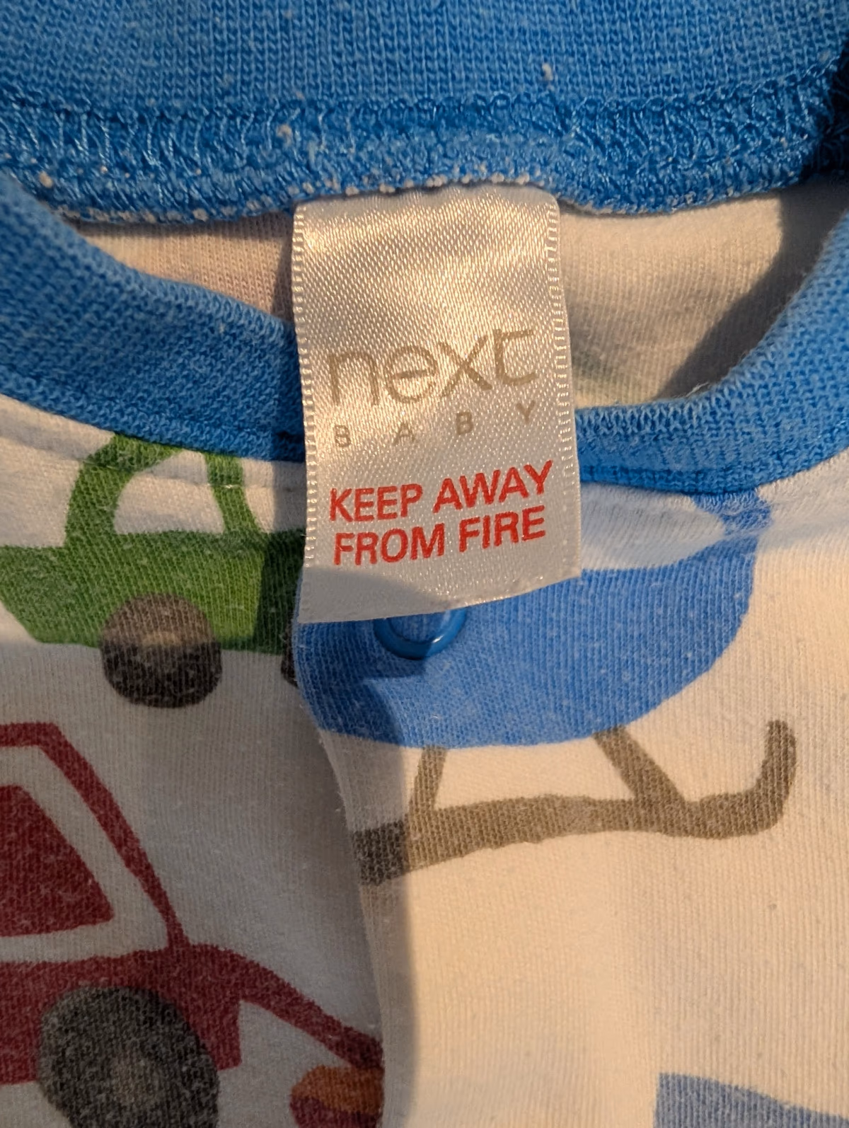 Baby Boys Vehicle Print Sleepsuit, photo 5