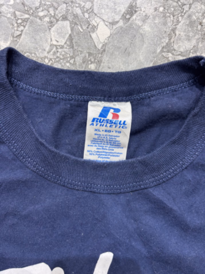 Camiseta Russell Athletic Navy Graphic, fotografia 3