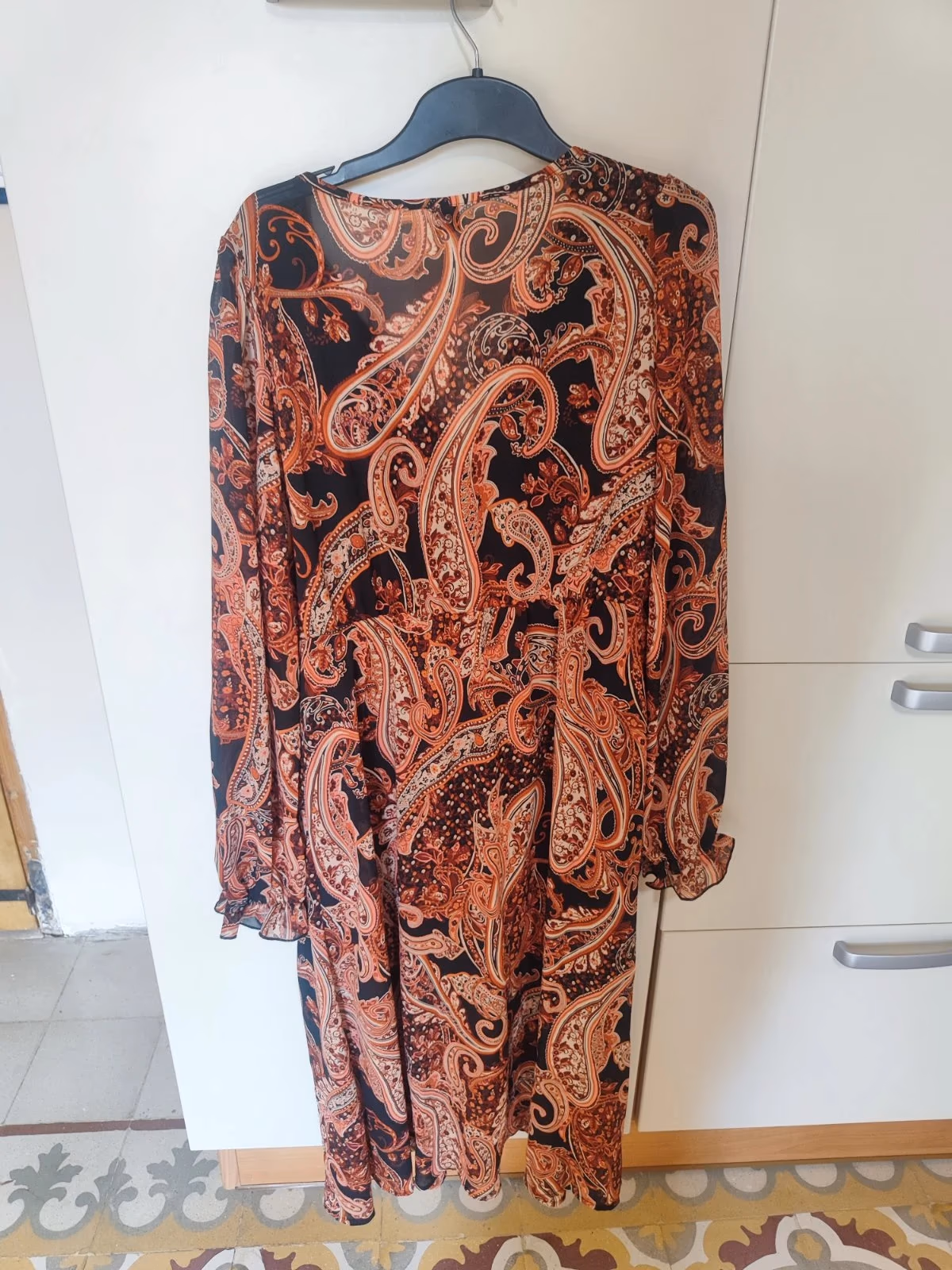 Burnt orange dress, photo 3