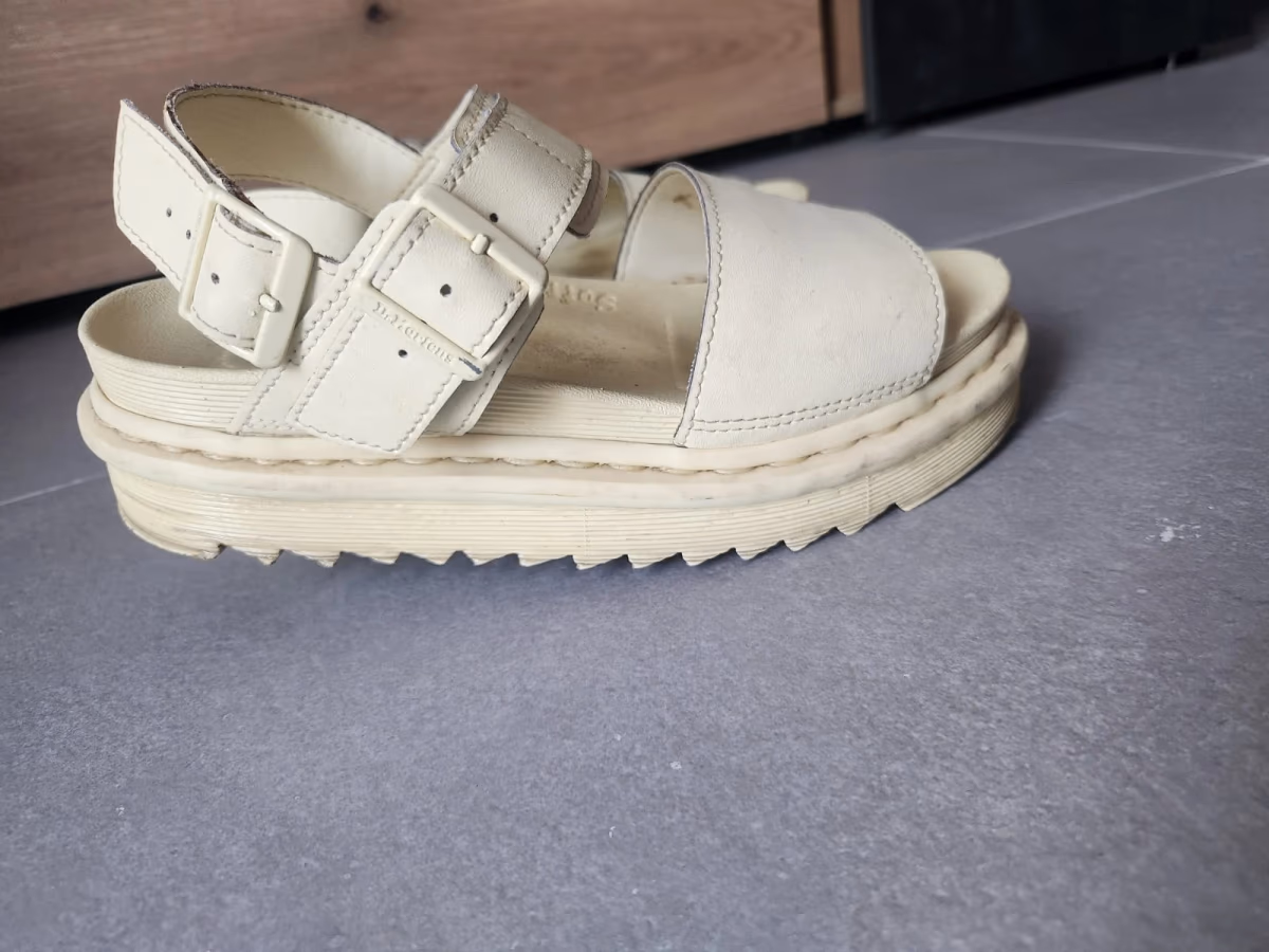 Dr. Martens Cream Platform Sandals, photo 2