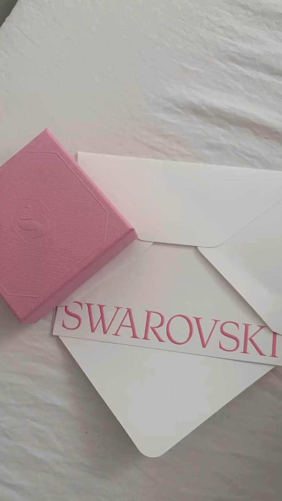 Orecchini a forma di cuore in argento Swarovski , foto 2