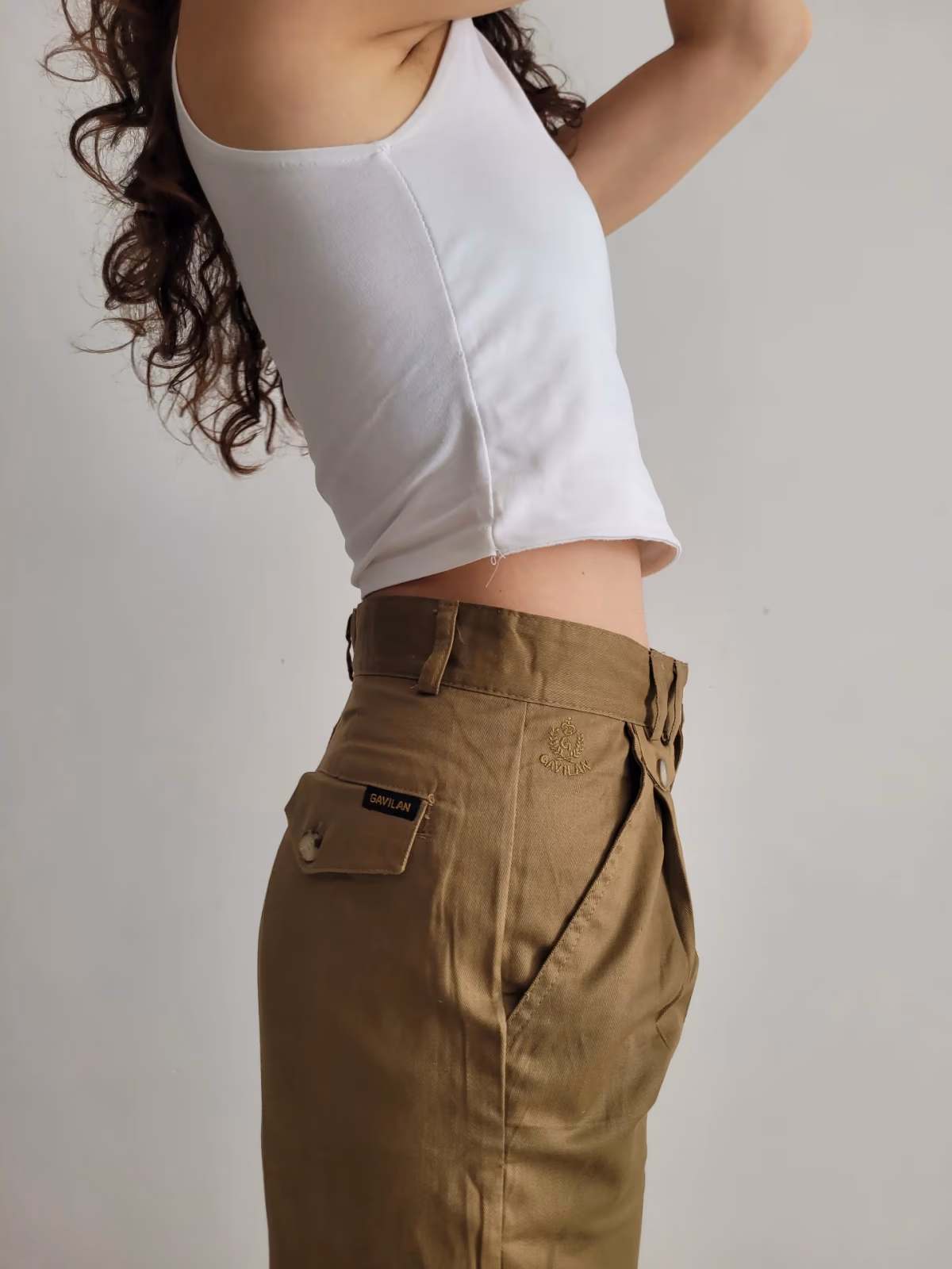 GAVILAN Casual Pleated Chino Shorts, photo 4