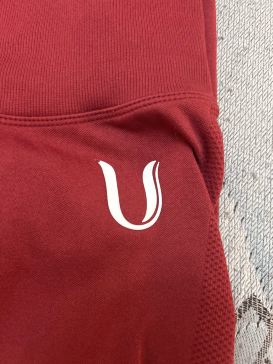 Leggings da palestra rossi, foto 3