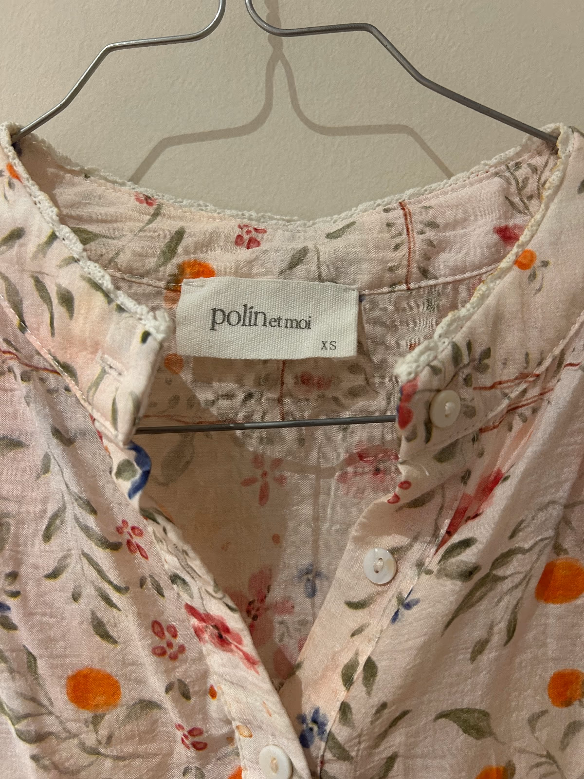 Floral button-down blouse, photo 3