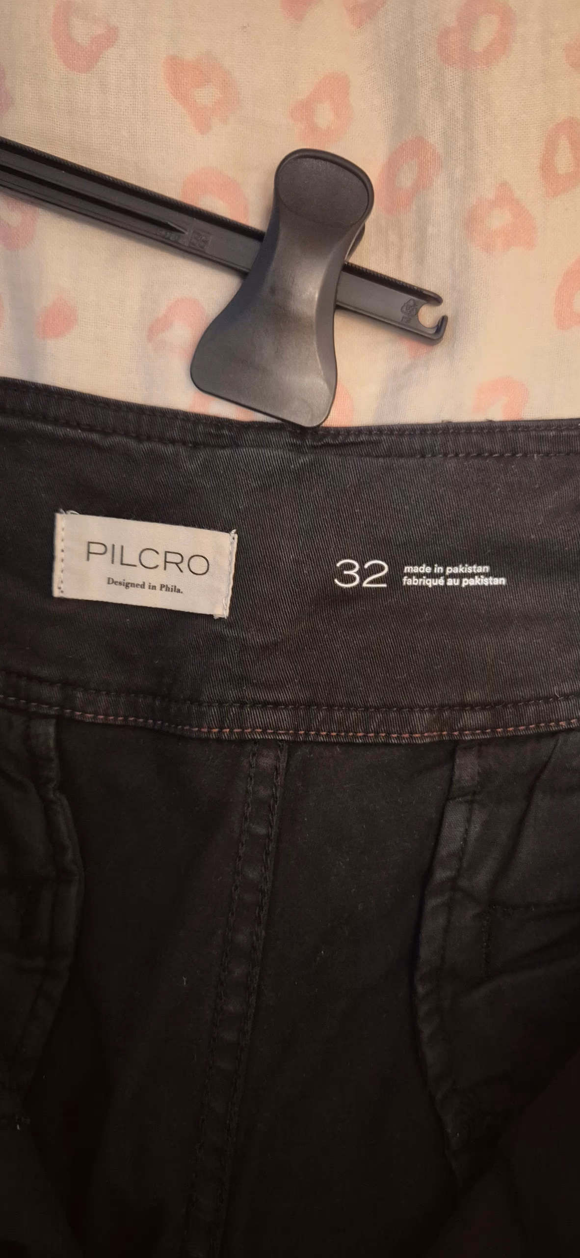 Pilcro high-waisted black trousers, photo 6