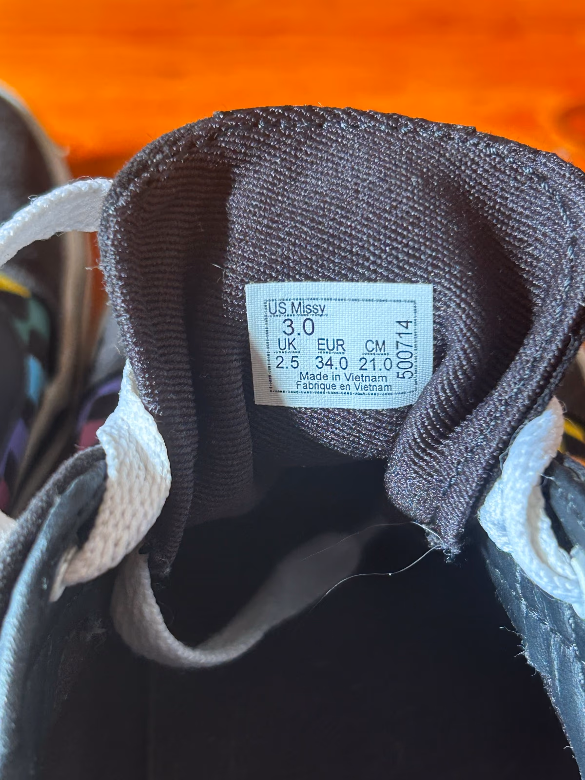 Vans Checkered Rainbow Trainers, photo 4