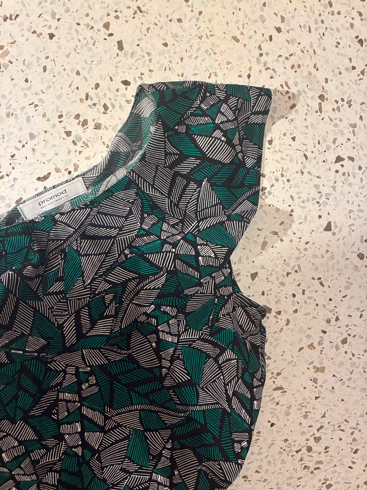 Promod Geometric Patterned Jumpsuit, photo 2