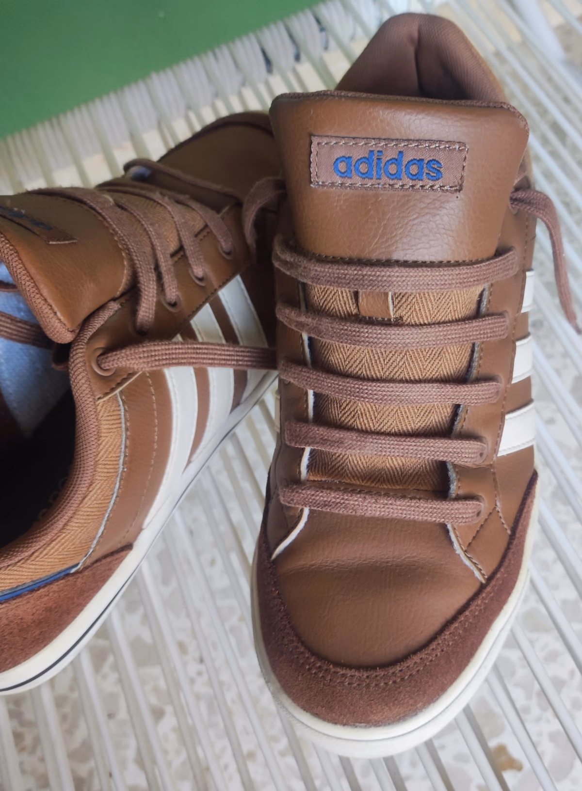 Adidas Cacity Leather & Suede Trainers – Brown – EU 40⅔, photo 2