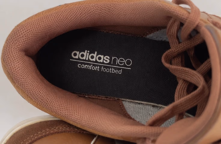 Adidas Cacity Leather & Suede Trainers – Brown – EU 40⅔, photo 3