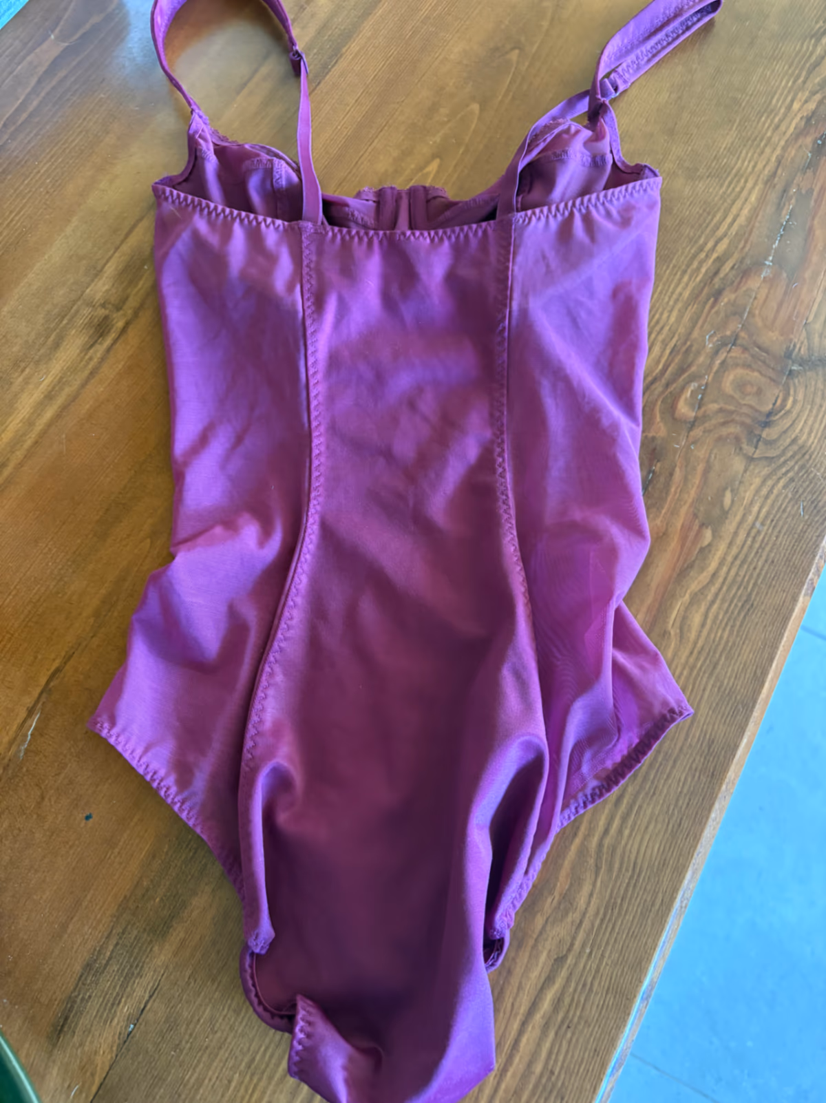 Wolford Purple Bodycon Bodysuit, photo 3