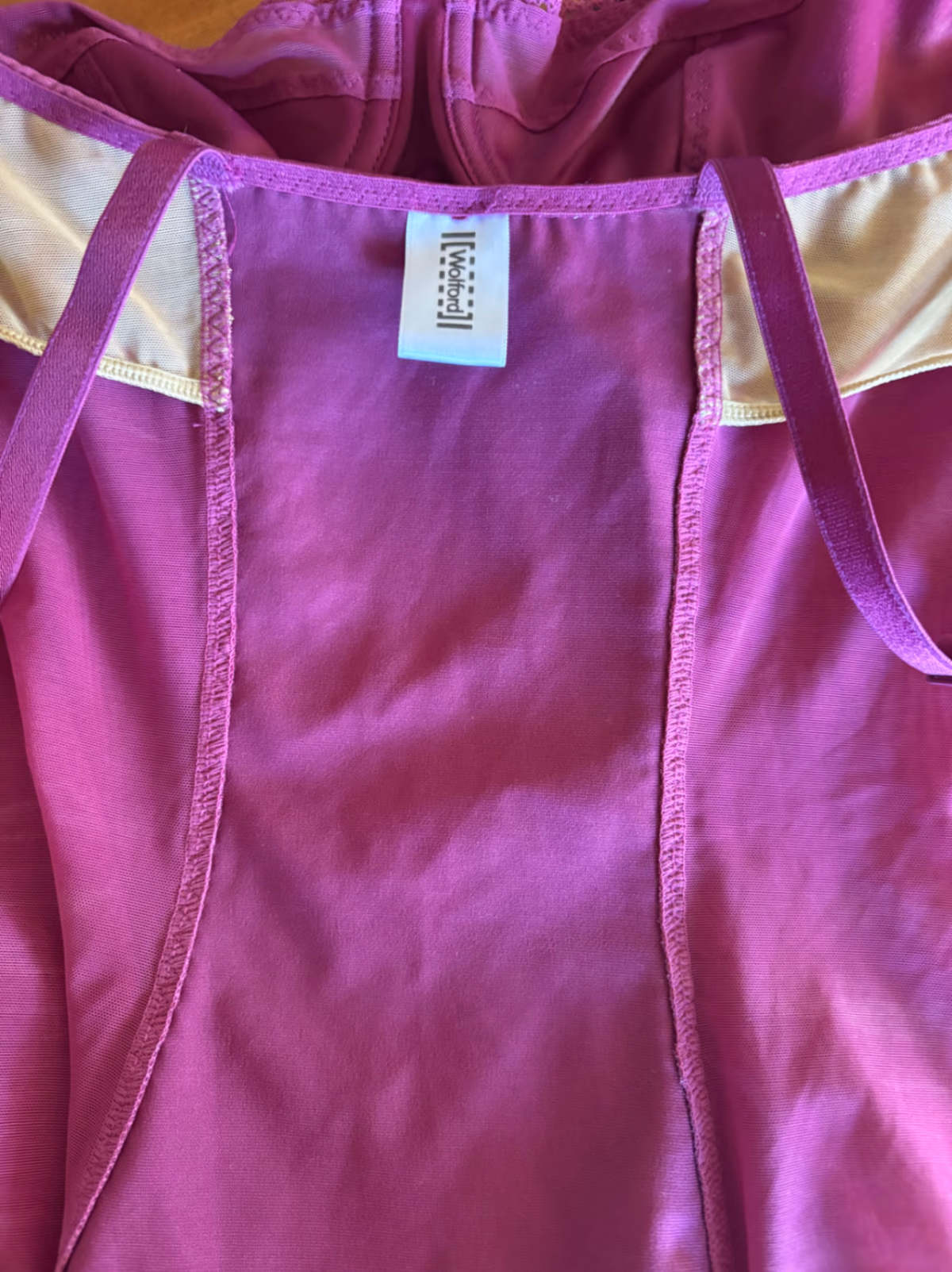 Wolford Purple Bodycon Bodysuit, photo 2