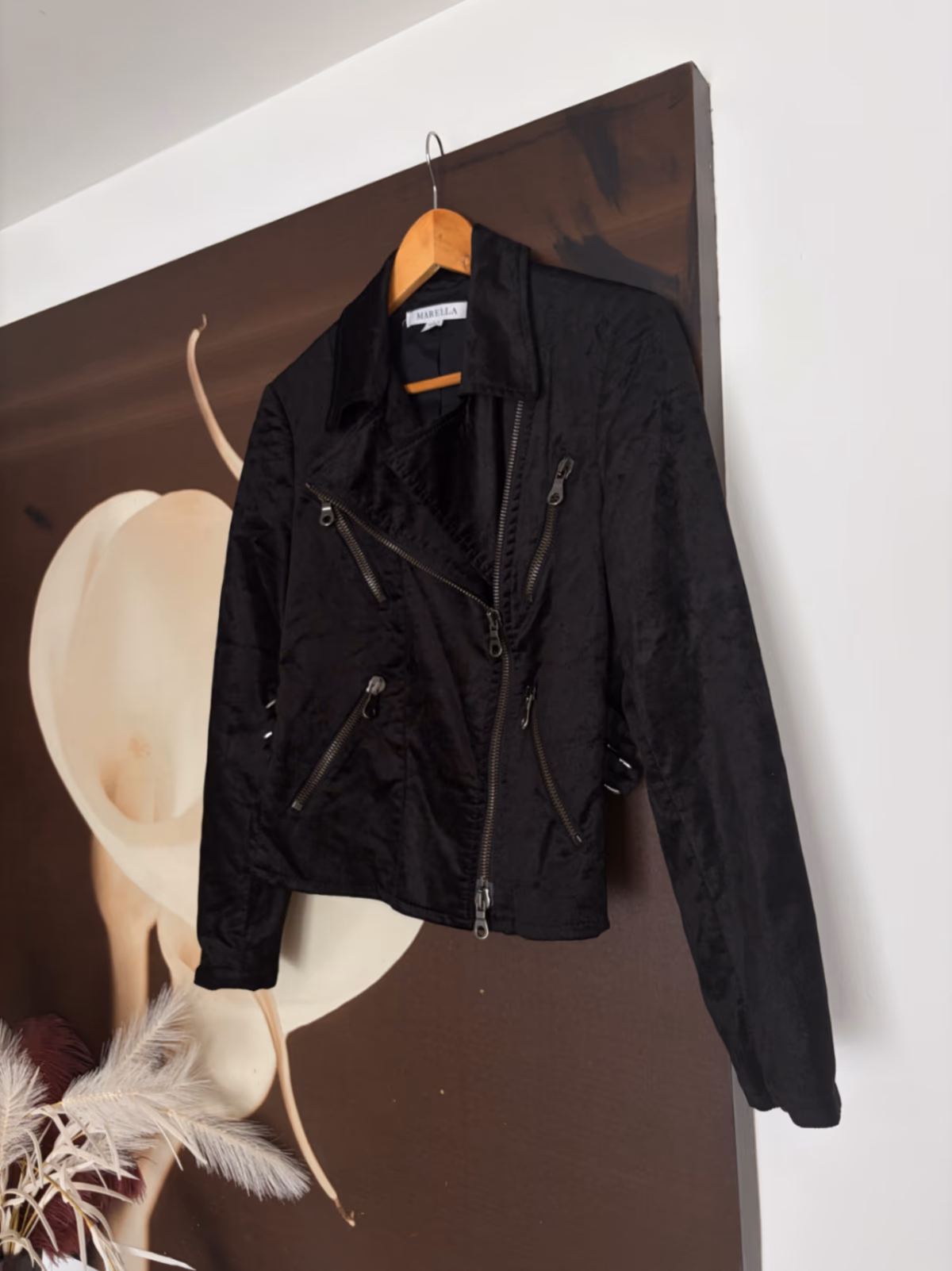 Marella black zip jacket, photo 8