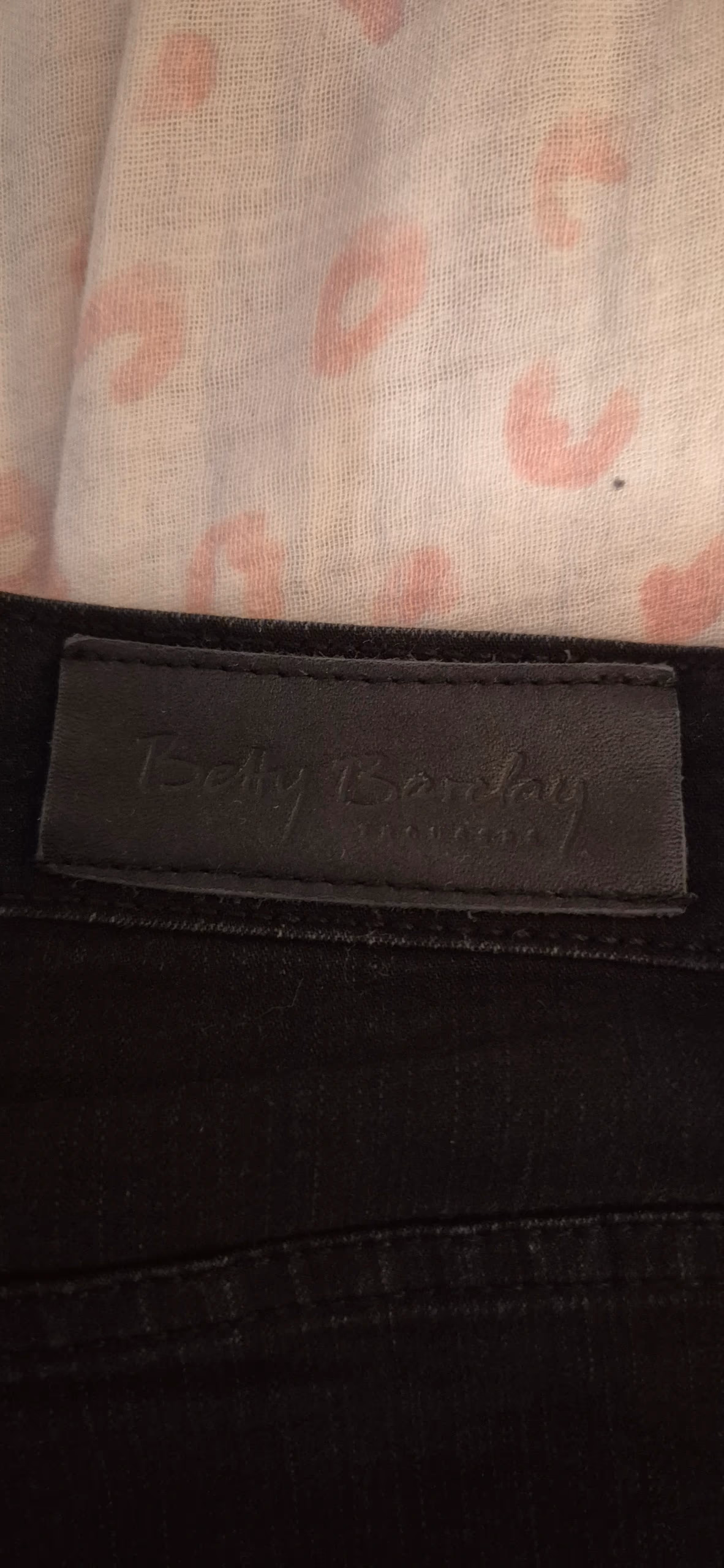 Betty Barclay black denim trousers, photo 6