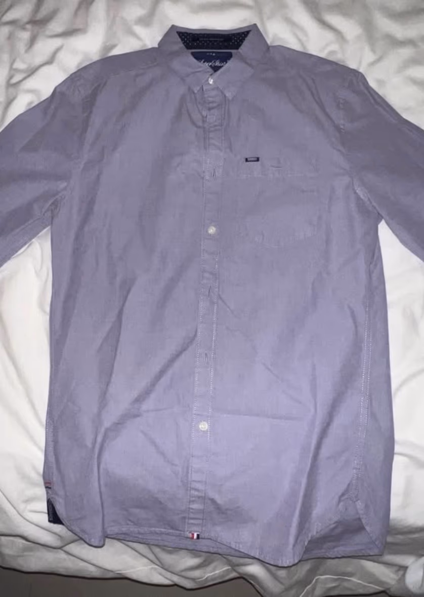 Superdry Light Purple Button Down Shirt, photo 2