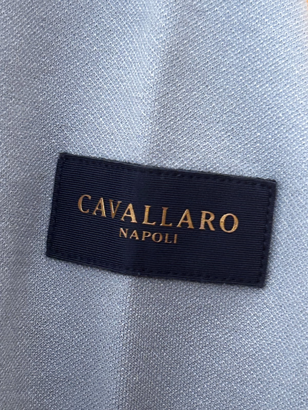 Cavallaro Napoli Grey Logo Sweatshirt, photo 7